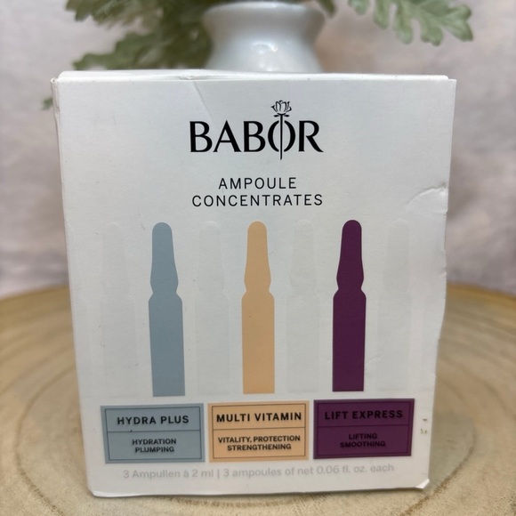 Babor Travel 3 Piece Set Ampoule Concentrates Set - .06 fl oz each - Picture 3 of 3